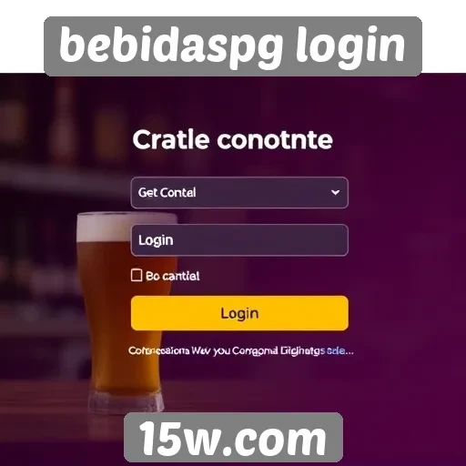 Como criar uma conta no site bebidaspg login
